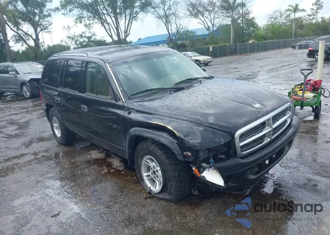 2000 Dodge Durango из США, поврежденный, VIN 1B4HR28Z9YF245831